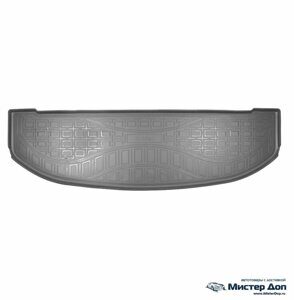 Коврик в багажник Norplast для Kia Sorento (MQ4) (2020-) 7 мест, разложен,3 ряд
